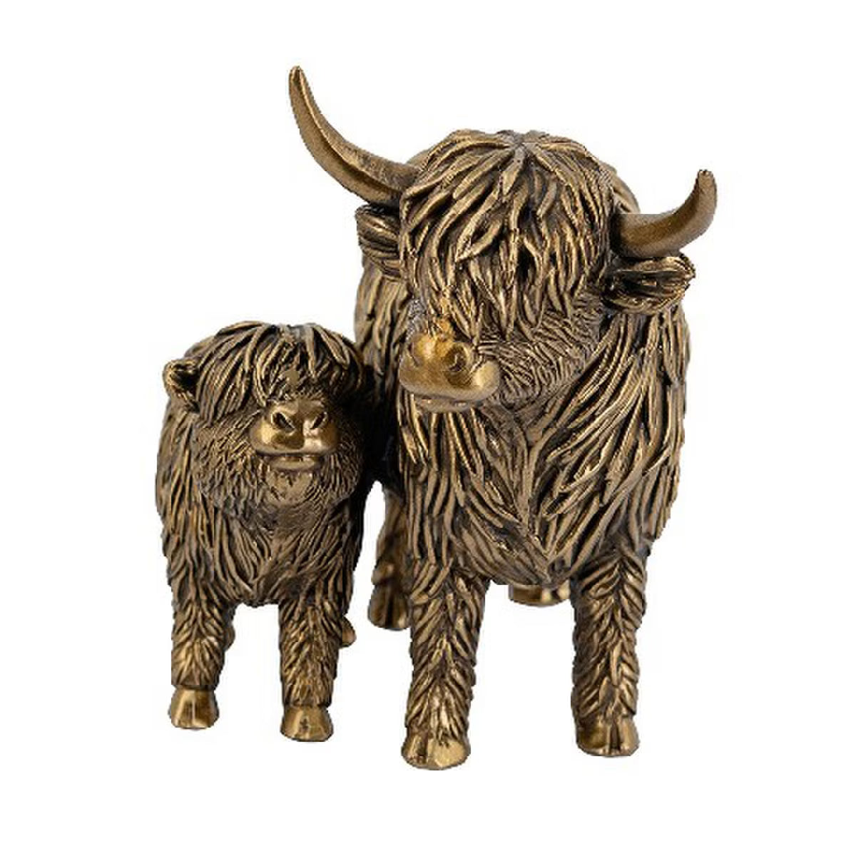 Highland Cattle & Calf