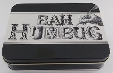 Bah Humbug Small Rectangle Tin