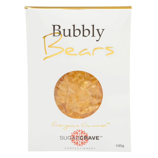 Bubbly Bears – White Pouch 100g