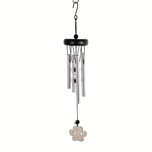 Paw Print Wind Chime