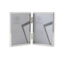 Silver Picture Frame Double 3"x 5"