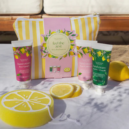 Lemon Hand Cream Gift Bag 3 x 60ml