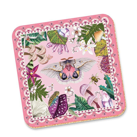 Midnight Paradiso Pink - Coaster