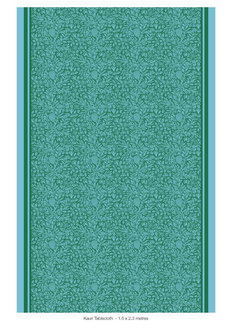 Kauri & Rōhutu 1.5m x 2.3m - Tablecloth