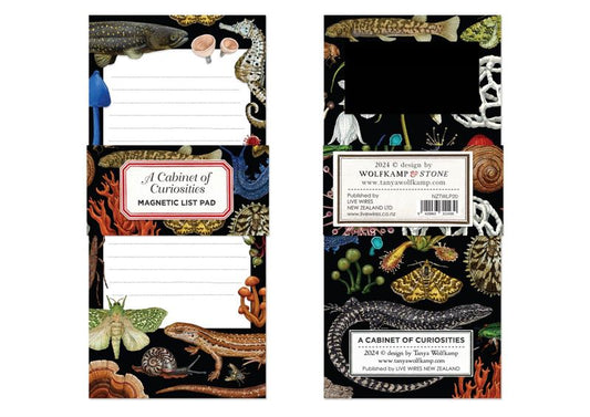 Wolfkamp & Stone - Critters - Magnetic List Pad