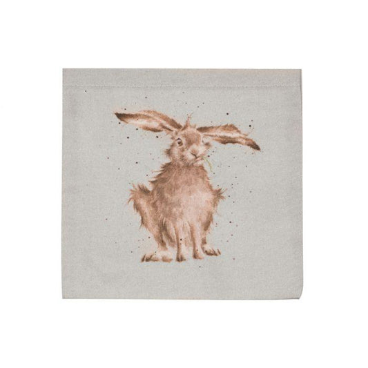 'Hare-Brained' Hare Foldable Shopper Bag