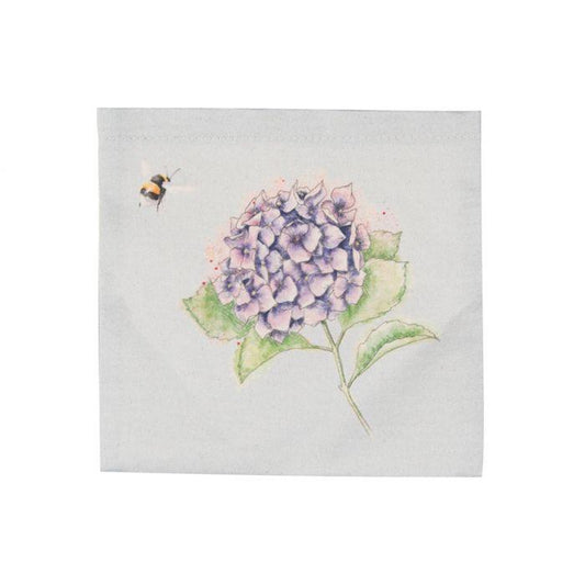 'Hydrangea' Bee Foldable Shopper Bag