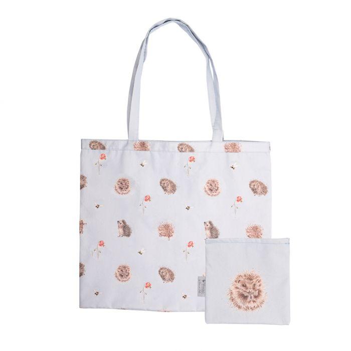 'Awakening' Hedgehog Foldable Shopper Bag