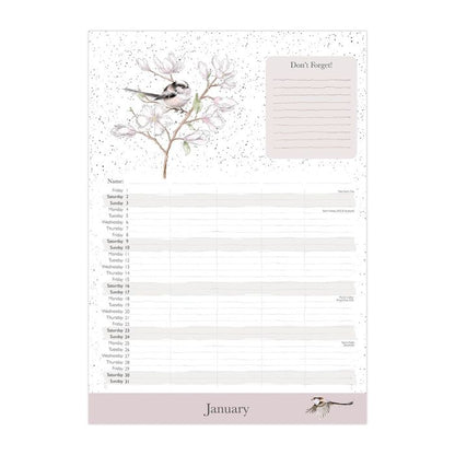 'The Country Set' Family Calendar 2027