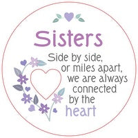 Sisters Piece of My Heart Magnet