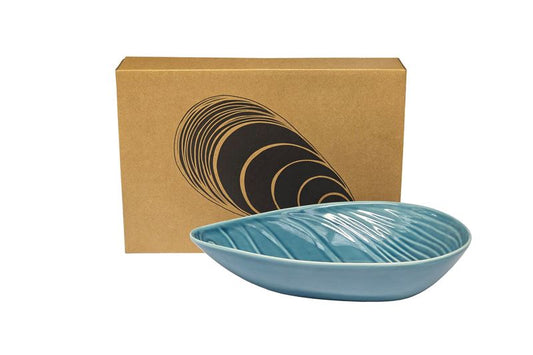 Mussel Blue - 25cm Porcelain Bowl