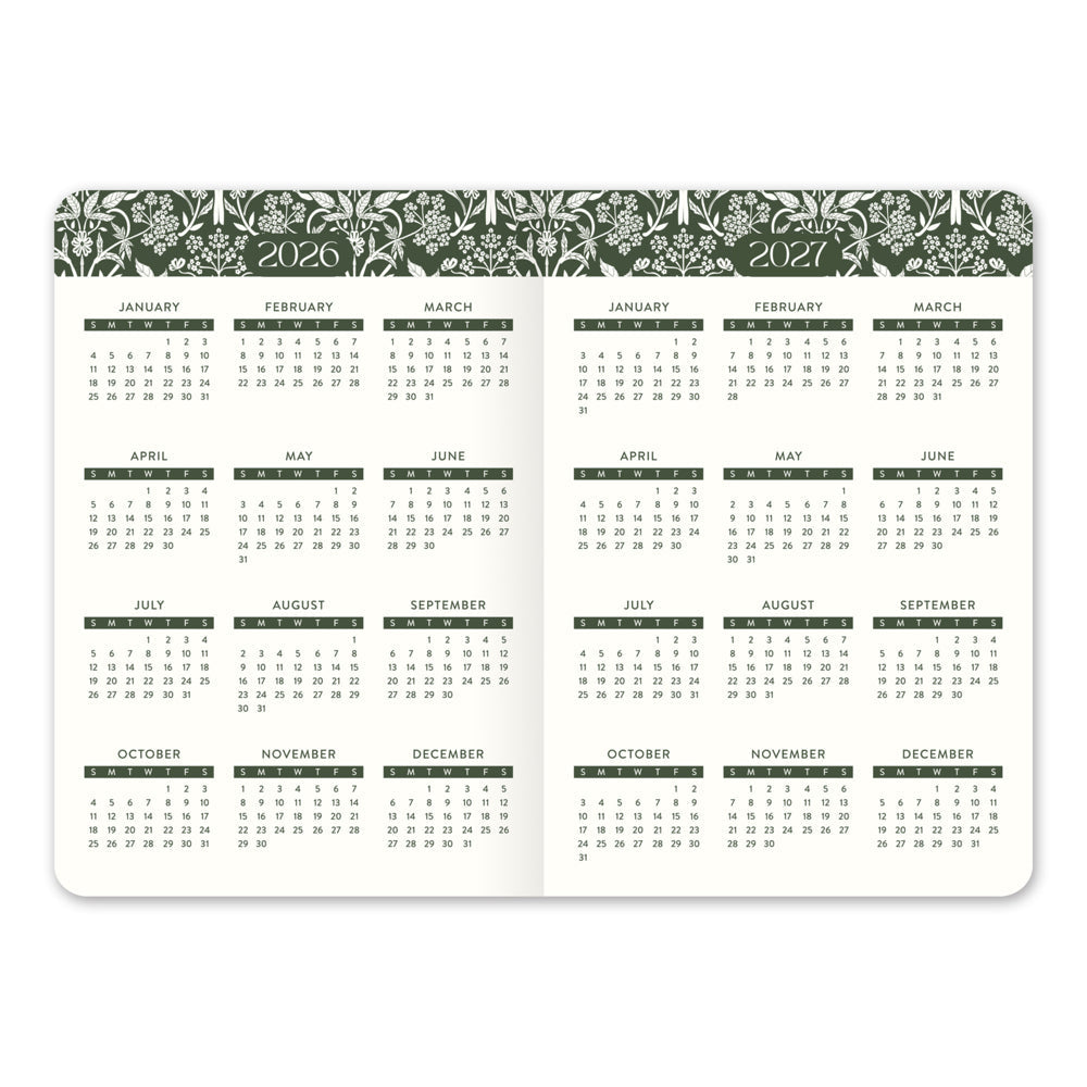 2027 Age of Romance Monthly Pocket Planner