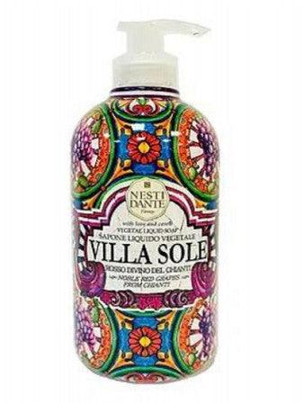 Nesti Dante Villa Sole Noble Red Grape Liquid Soap 500 ml