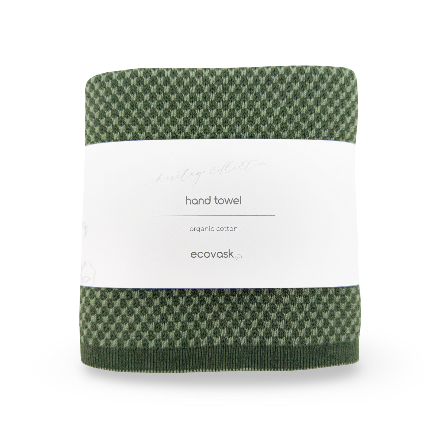 Elements Hand Towel - Fern/Forest