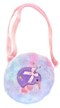 Kiwi Rainbow Plush Circle Bag