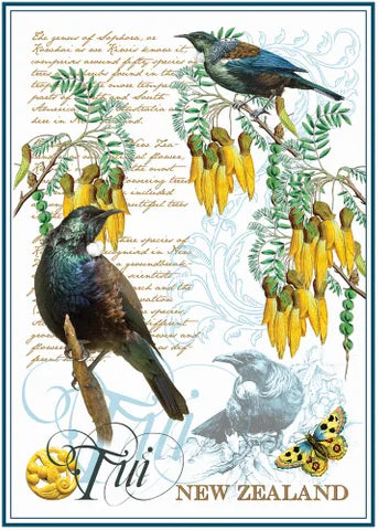 Vintage Tui Tea Towel