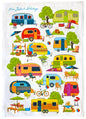 Camping Tea Towel
