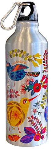 Retro Birds Water Bottle