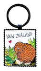 Stamp Kiwi Keyrings