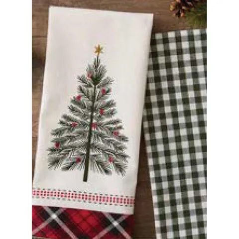 Tannenbaum Dishtowel Set Of 2