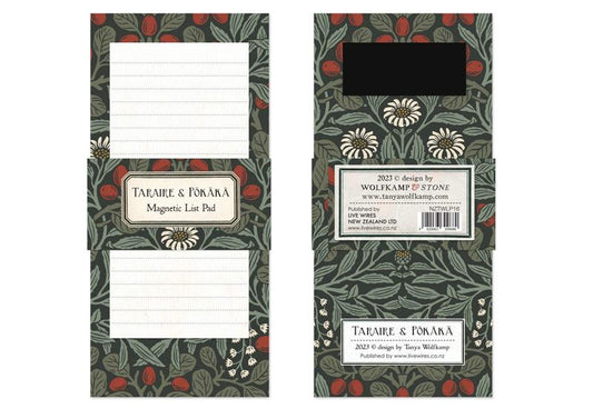Taraire - Magnetic List Pad