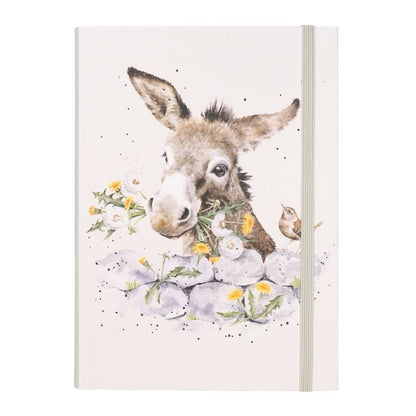 'Fine and Dandy' Donkey Flexi Notebook