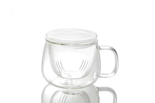 Infusion Teacup with Glass Infuser for Loose Leaf Tea