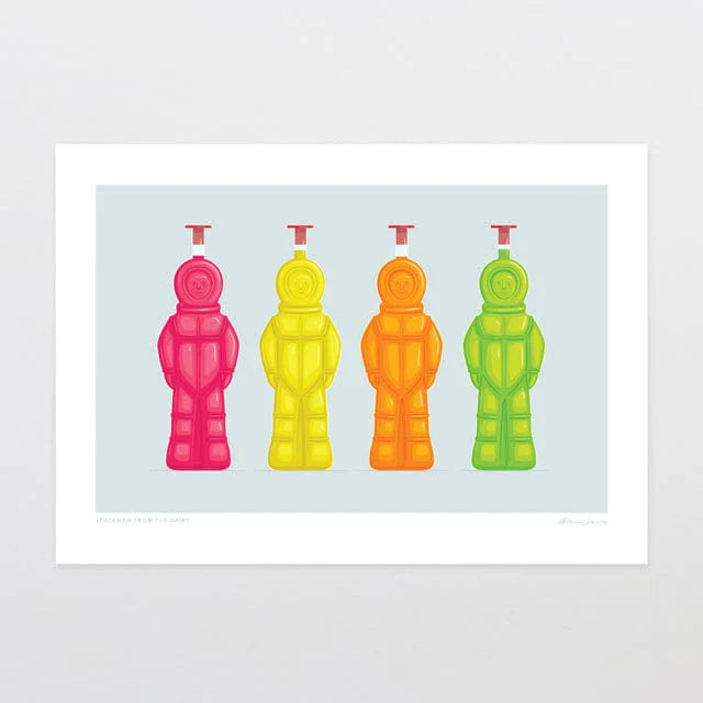 Spacemen From The Dairy Art Print