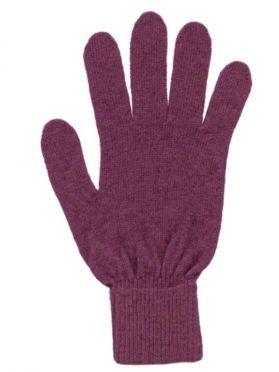 Possum Merino Full Finger Gloves Fuschia