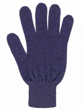 Possum Merino Full Finger Gloves Violet