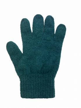 Possum Merino Full Finger Gloves Sea Green