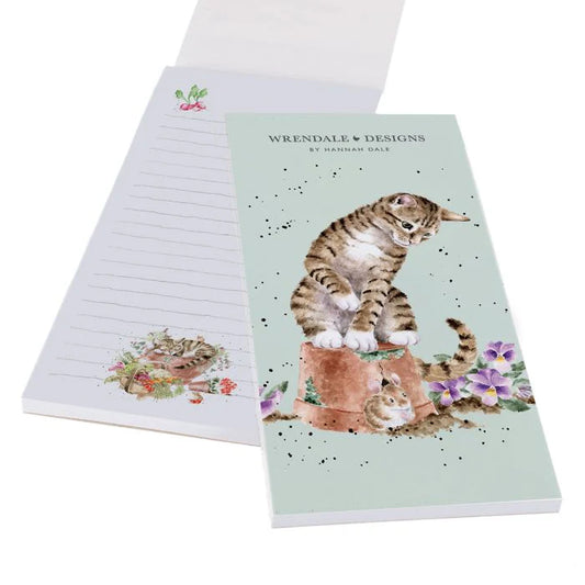'Hide and Squeak' Cat Shopping List Pad
