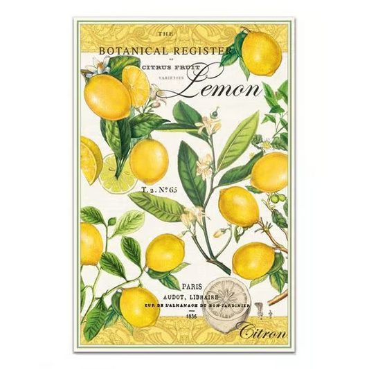 Lemon Basil Tea Towel