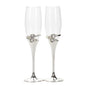 Rings Champagne Flutes