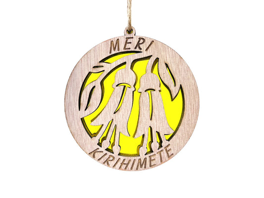 Kōwhai Meri Kirihimete Decoration