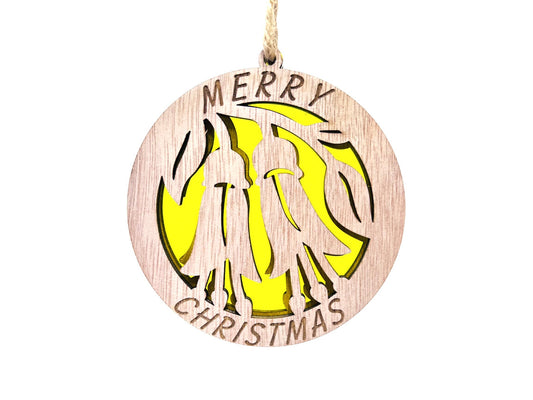 Kōwhai Merry Christmas Decoration