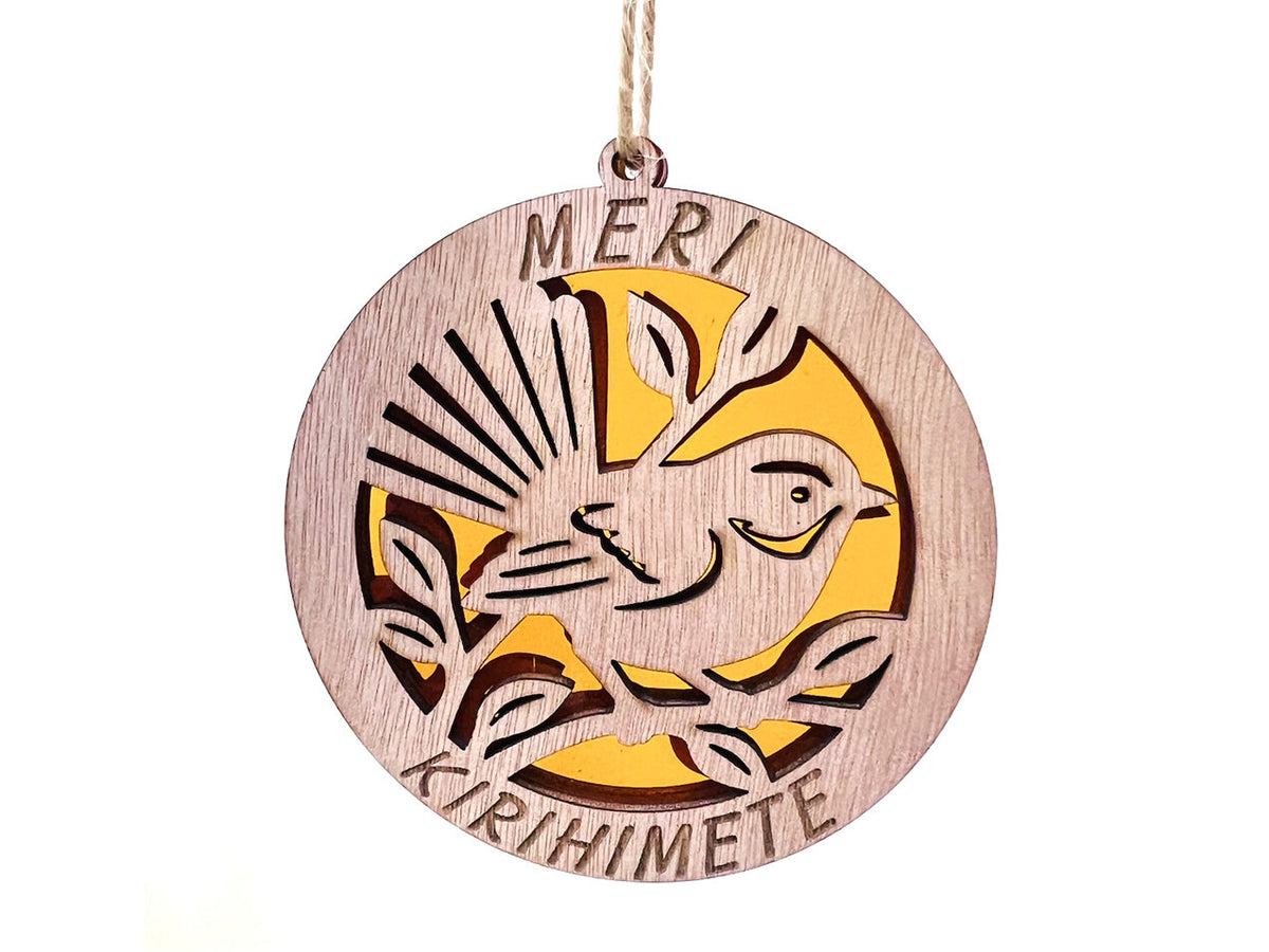 Piwakawaka Meri Kirihimete Decoration