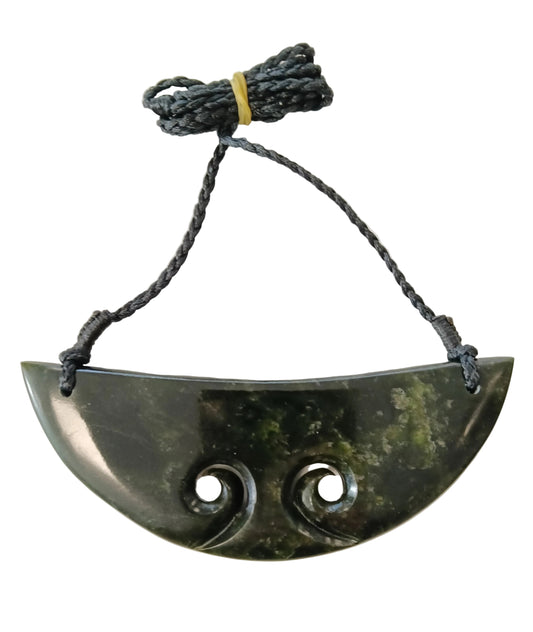 Greenstone Koru Breastplate