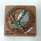 Fantail Wooden Magnet