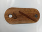 Oval Cheese board with knife
