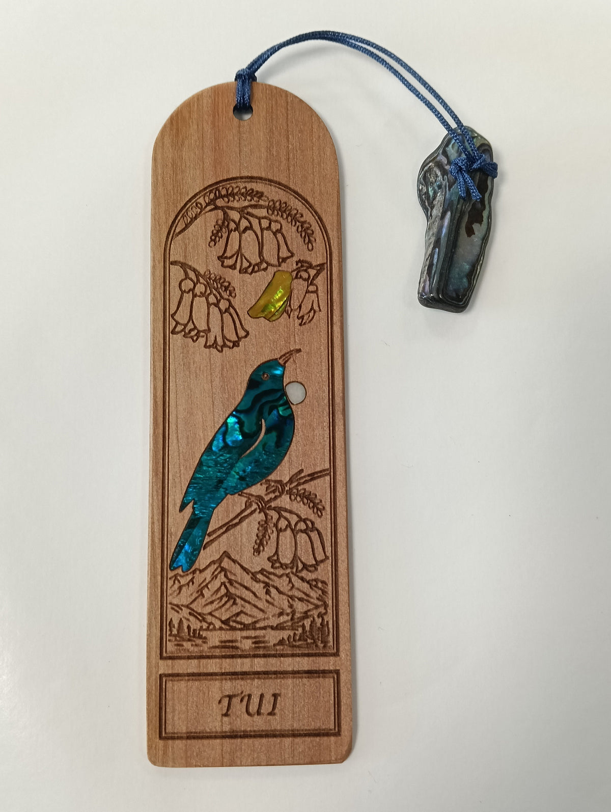 Tui Wooden Bookmark