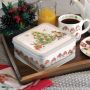 "A Woodland Christmas" Woodland Animals Christmas Tin