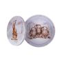 'Winter Woodland' Woodland Animal Christmas Round Tin