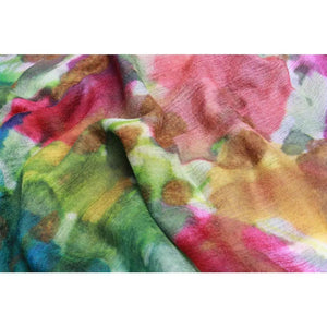 Abstract Modal Silk Scarf