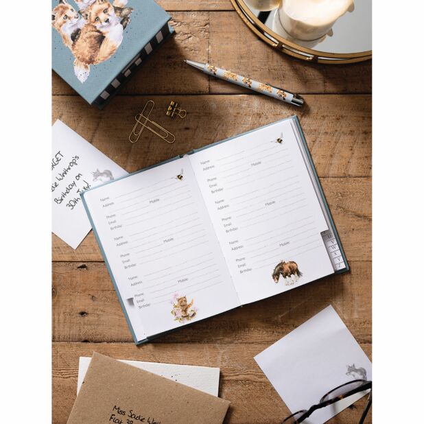 'The Highlander' Highland Cow Address Book