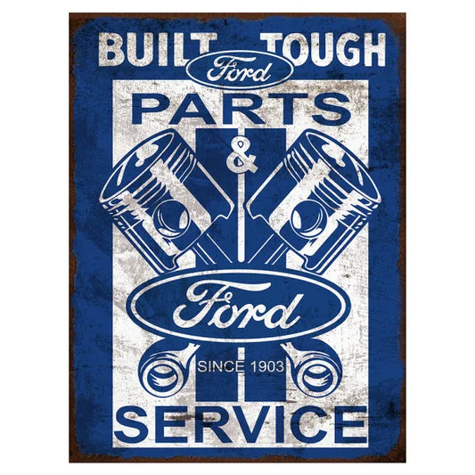 Ford Built Tough Sign
