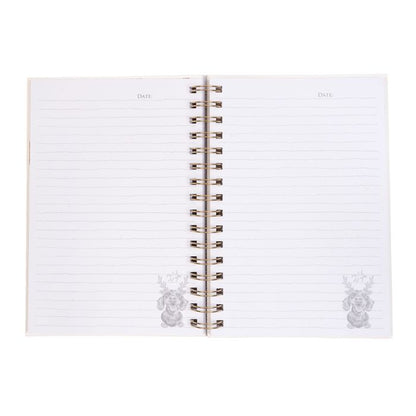 'Mistletoe and Barks' Dachshund Notebook