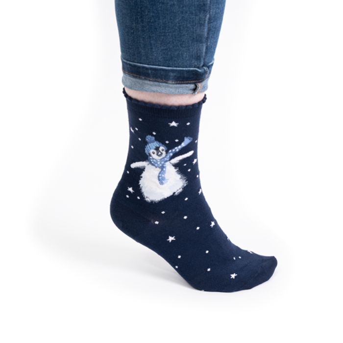 'Winter Wonderland' Penguin Socks