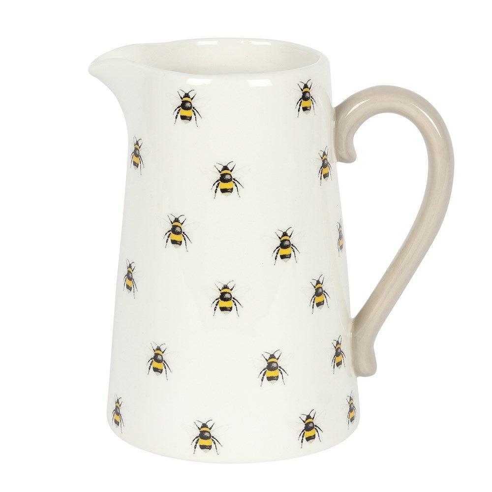 Bee Ceramic Flower Jug - Tigerlily Gift Store