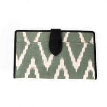 Load image into Gallery viewer, Green Ikat Wallet
